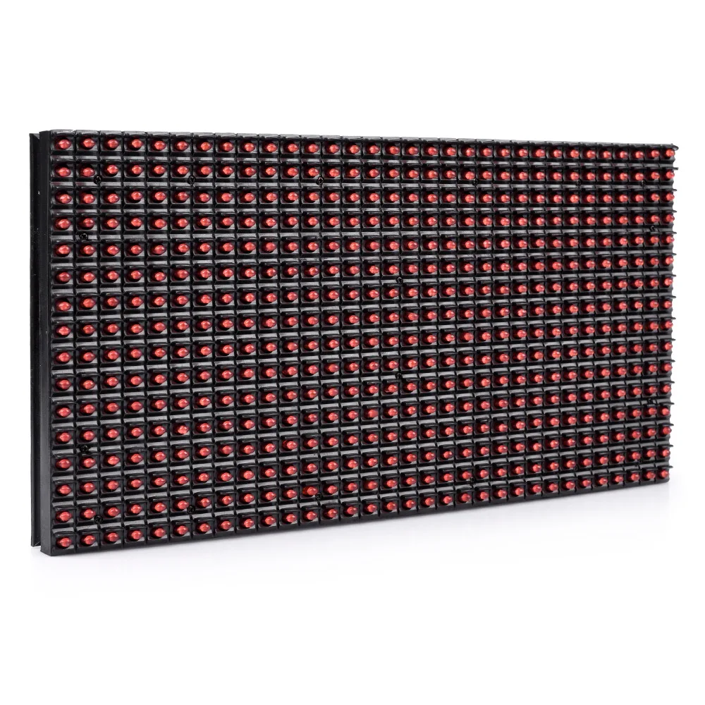 

(3 pieces/lot) 320*160mm 32*16pixels P10 Outdoor waterproof Red led module for single red color P10 led message display module