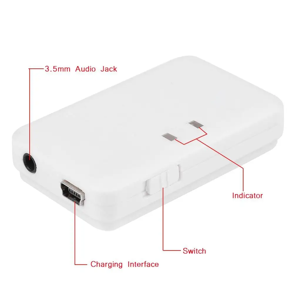 Лидер продаж 3,5 мм приемник Bluetooth беспроводной USB Powered аудио Музыка адаптер для MID/iPhone/iPad PC