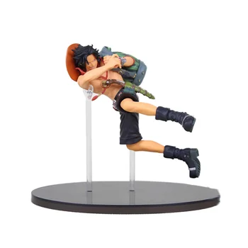 

Chanycore Anime ONE PIECE Scultures TOP WAR 4 New World Ace 15cm Action Figures PVC onepiece toys doll model collection