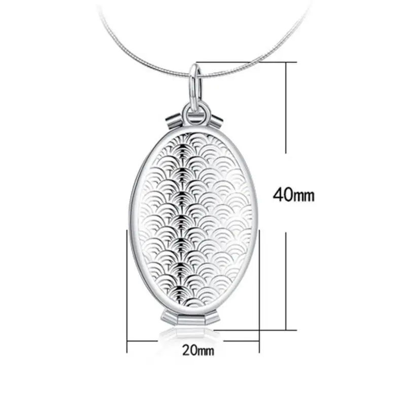 Модный Индивидуальный висячий кулон-фоторамка ожерелье может положить три фотографии открыть и закрыть ожерелье s ювелирные изделия для женщин