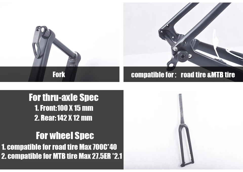 Flash Deal 2019 Full Carbon gravel frame Thru axle Di2 Gravel Bicycle Frame Disc Bike axle 142*12 or 135*9 XS/S/M/L/XL 22 Flash Deal 2019 Full Carbon gravel frame Thru axle Di2 Gravel Bicycle Frame Disc Bike axle 142*12 or 135*9 XS/S/M/L/XL 22