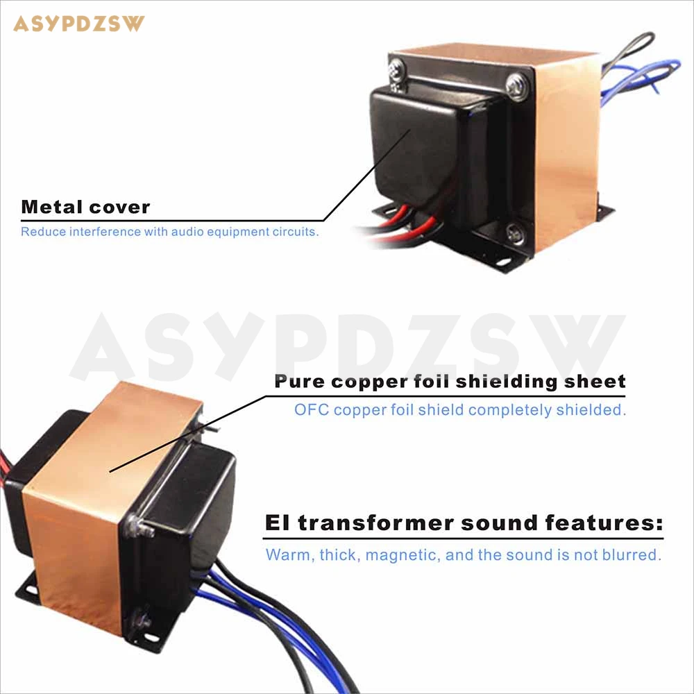 115 В/230 В OFC 500VA трансформатор типа ei 24 В * 2 с медной фольги щит для аудио усилителя (принять заказ)