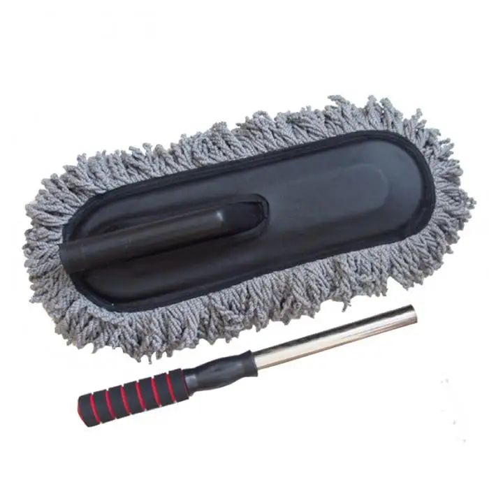 Инструменты для чистки автомобилей Щетка для воска Авто внешний выдвижной Длинные ручки мыть щеткой Автомобильная тряпка восковый