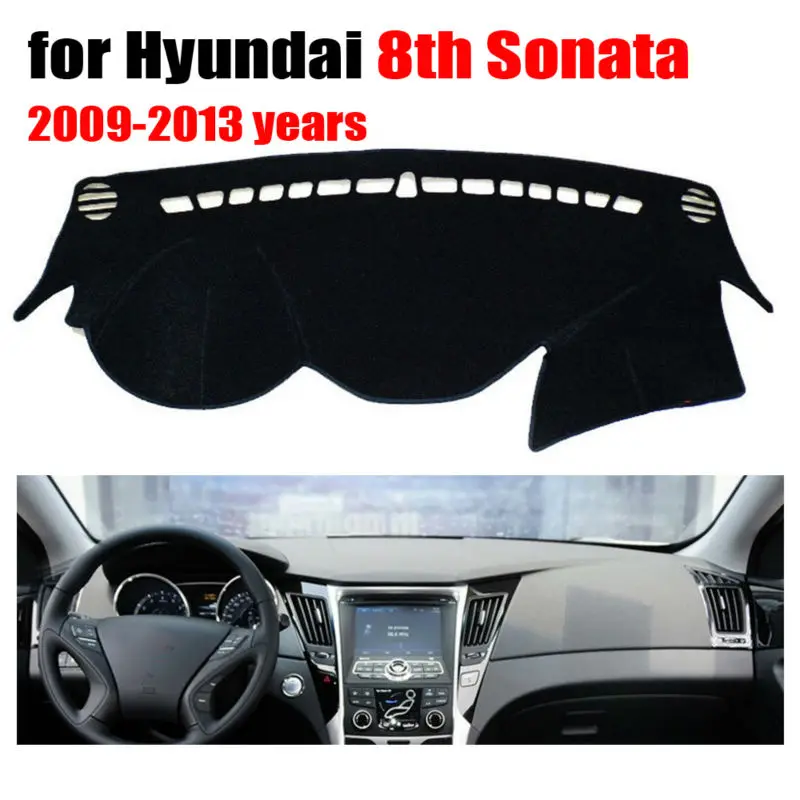 Car dashboard covers mat for Hyundai 8th Sonata 2009 2013 Left hand