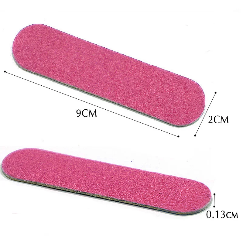 Профессиональный Limas Para Manicura 500 шт смешанные цвета Шлифовальная Пилка Для ногтей буферная деревянная пилка для ногтей 180/240 инструмент для полировки ногтей диагностические инструменты