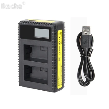 

EN-EL14 Battery charger EN-EL14a EN EL14 LCD Dual Charger for Nikon P7800 P7100 D5500 D5200 D3200 Camera Battery