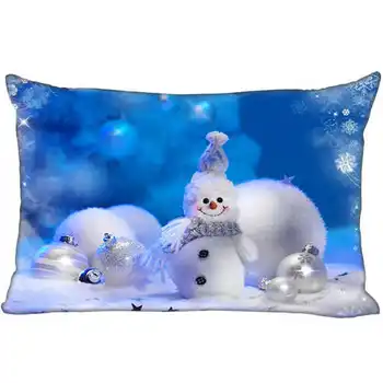 

Best Custom Pillow Case snowman_gifts (1) Bedroom Home Rectangle zipper Pillowcases (One Side) @181205-05-02-78