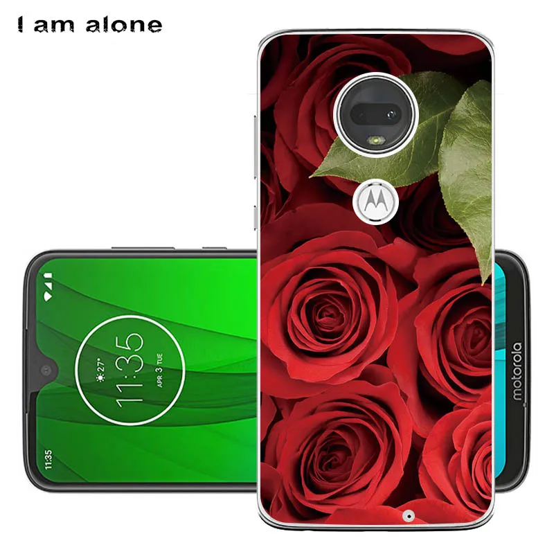 Чехлы для телефонов I am alone для Motorola Moto G7 G7 Play G7 power Solf из ТПУ, модные милые Чехлы для Moto G7 - Цвет: Solf TPU HH27