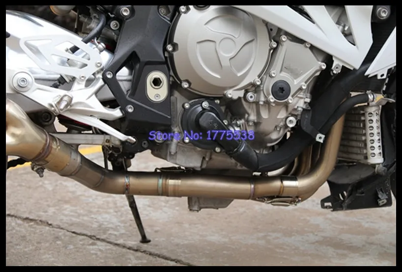 Глушитель выхлопной трубы из титанового сплава для BMW S1000RR 2010 2020 Коллектор