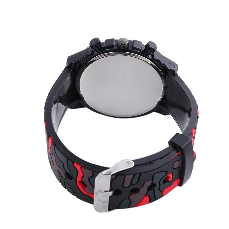 Men Watch Camouflage Sports Watches Quartz Clock Silica Gel Couple Military Wrist Watches Mens 2019 Relogios 1 Men Watch Camouflage Sports Watches Quartz Clock Silica Gel Couple Military Wrist Watches Mens 2019 Relogios 4