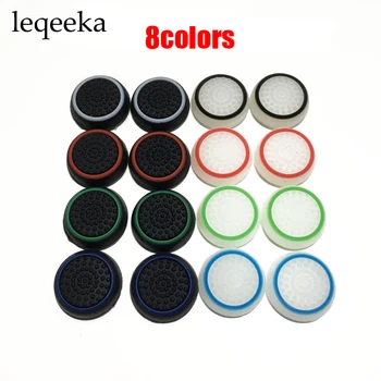 

200pcs/lot Silicone colorful Cap Thumb Stick Joystick Grip For Sony PS4 PS3 Xbox 360 Xbox one Controller Game Accessory