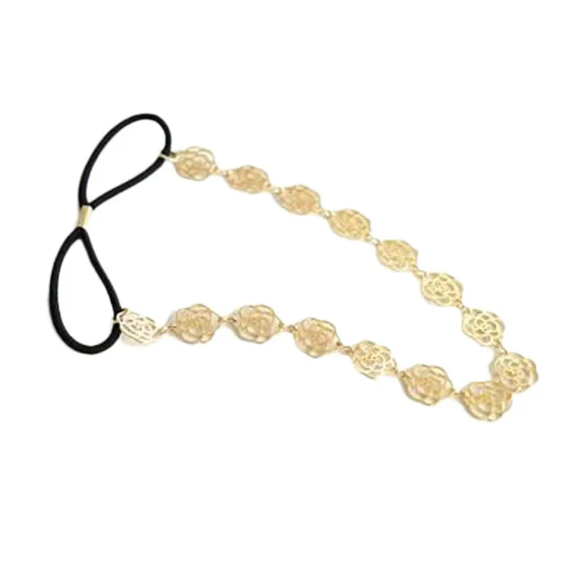 

Hair Headdress Fashion Elegant Rose With Fine Hair Cut Dropship F922