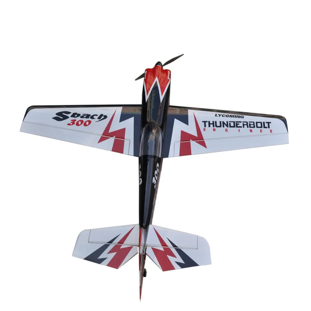 Flight Sbach 300 55 дюймов 3D Электрический пробкового дерева 3D Летающий RC самолет с неподвижным крылом модель