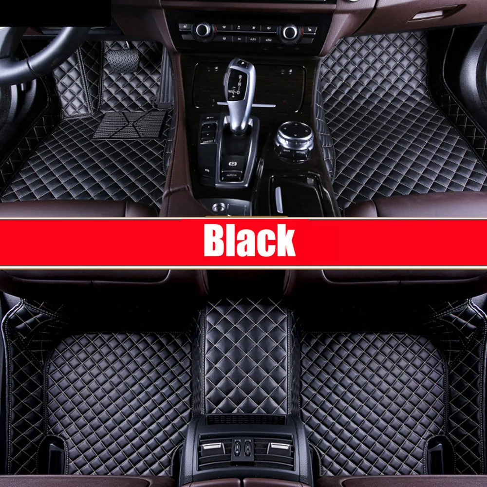 

Car floor mats made for Hyundai Elantra anti skid waterproof case heavy duty car-styling carpet rugs foot liners (2000-)
