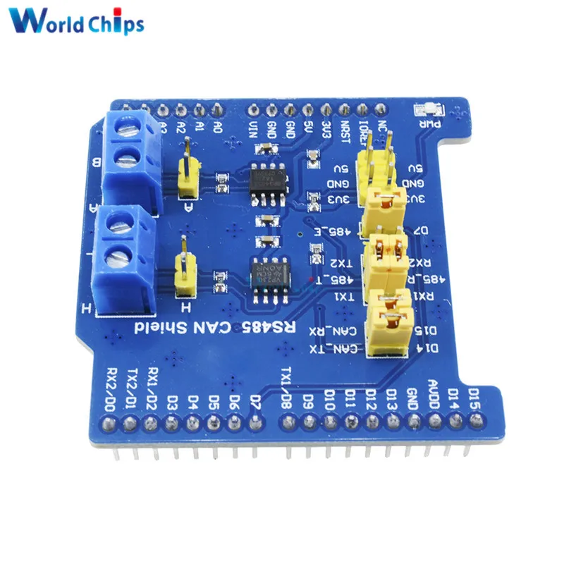 RS485 CAN Shield MAX3485 SN65HVD230 Designed for Arduino Boardin