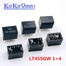 20 sztuk/partia LT455GW LT455G 455G CQ 33-455G LT455 1 + 4 5Pin DIP-5 455KHz filtr ceramiczny do komunikacji przekaźnik sygnału