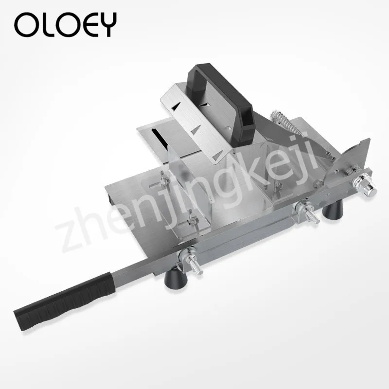 Mutton Roll Machine Slicer Beef Roll Machine Stainless Steel Adjustable Cut Frozen Meat Cut Hard Melons Vegetables Rotatable 95�