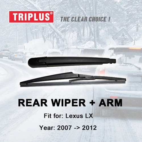 

Rear Wiper Arm with Blade for LEXUS LX570 LX470 (2007-2012) 1pc 12" 300mm, LX Rear Wiper Arm & Rear Wiper Blades