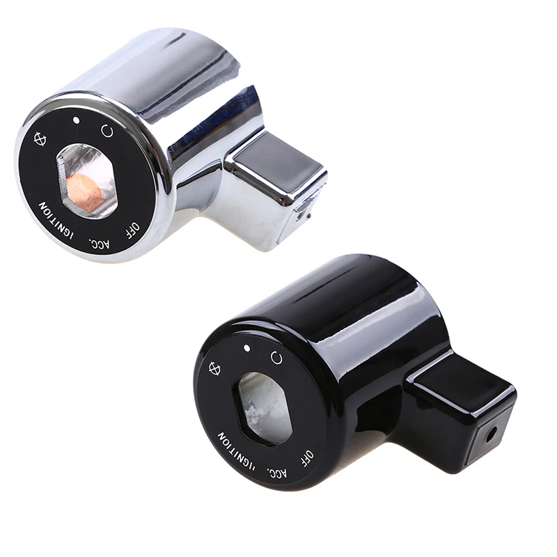 New 1 Set Motorcycle Chrome Ignition Switch Cover fits for Harley