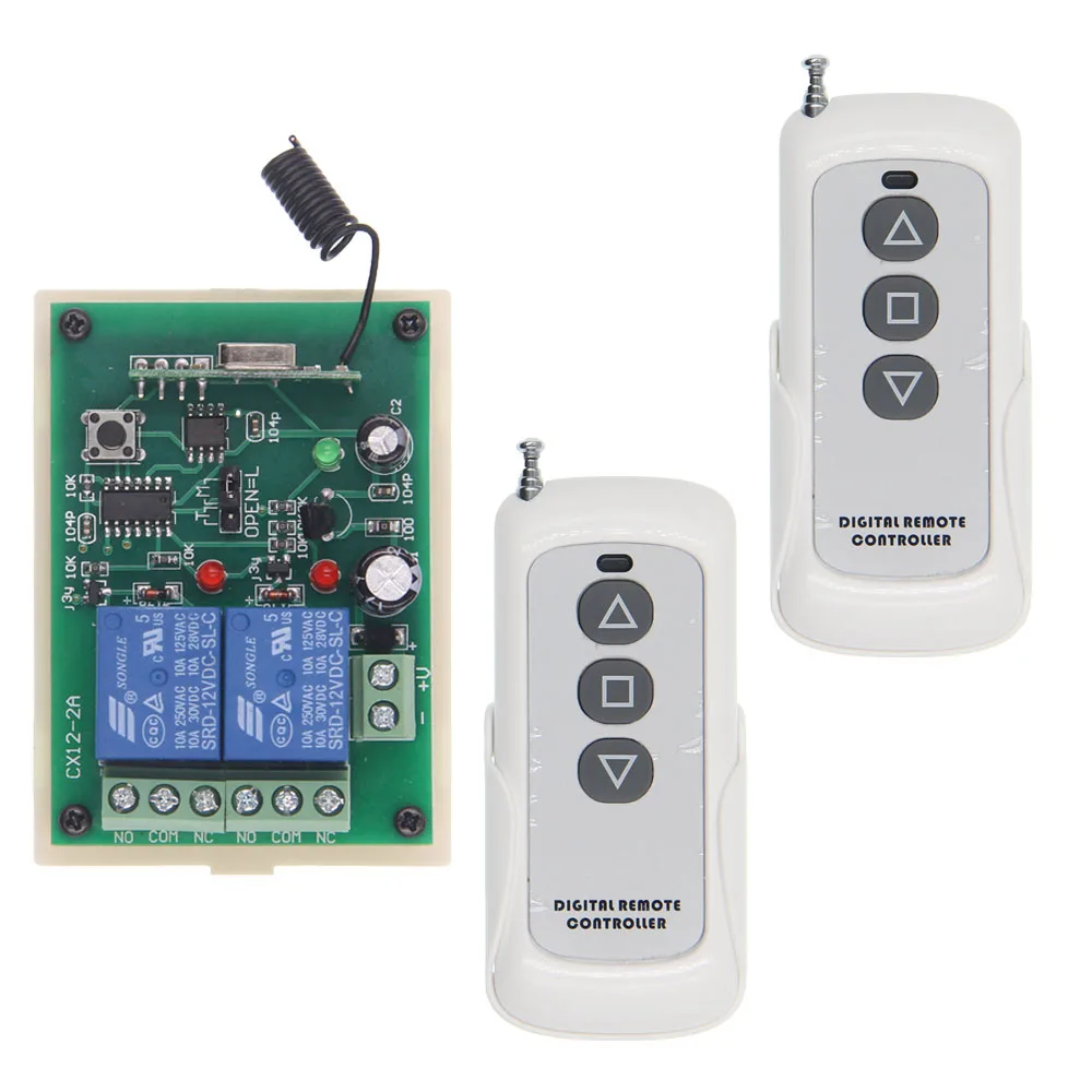 DC 12V 24V переключатель дистанционного управления мотор Реверсивный Контроллер