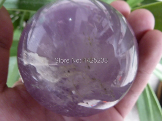 

Rare 100% Natural amethyst quartz crystal sphere healing ball5