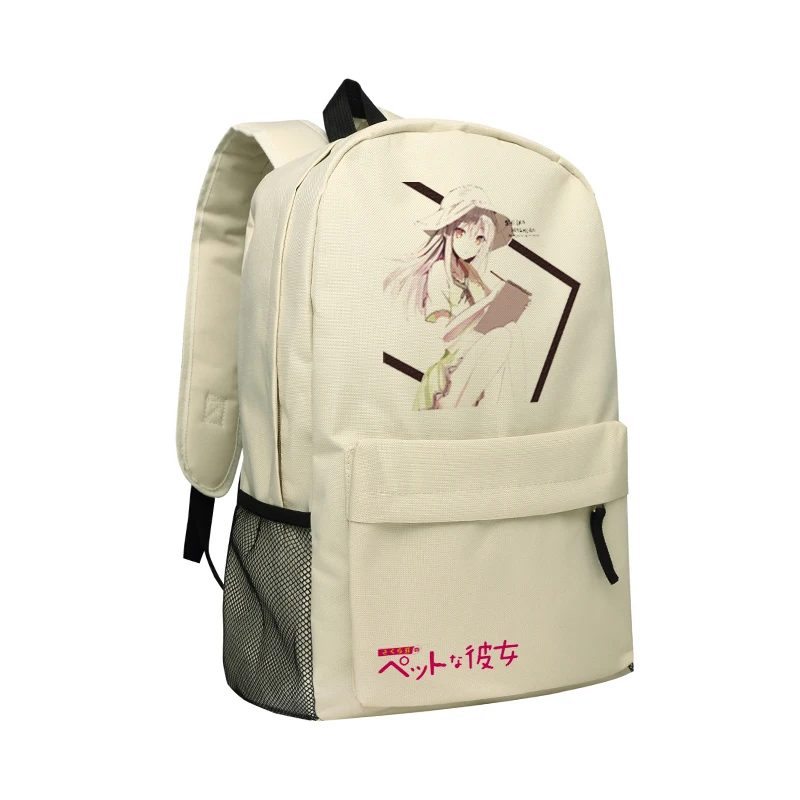 

Zshop The Pet Girl of Sakurasou Backpacks Cute Beauty Children Backpacks for Teenagers Oxford Mochila Students Bookbag