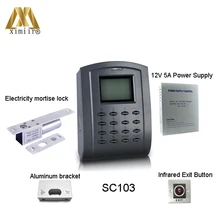 ZK Linux Системы Близость RFID карты Система контроля доступа с клавиатурой автономный Система контроля доступа SC103