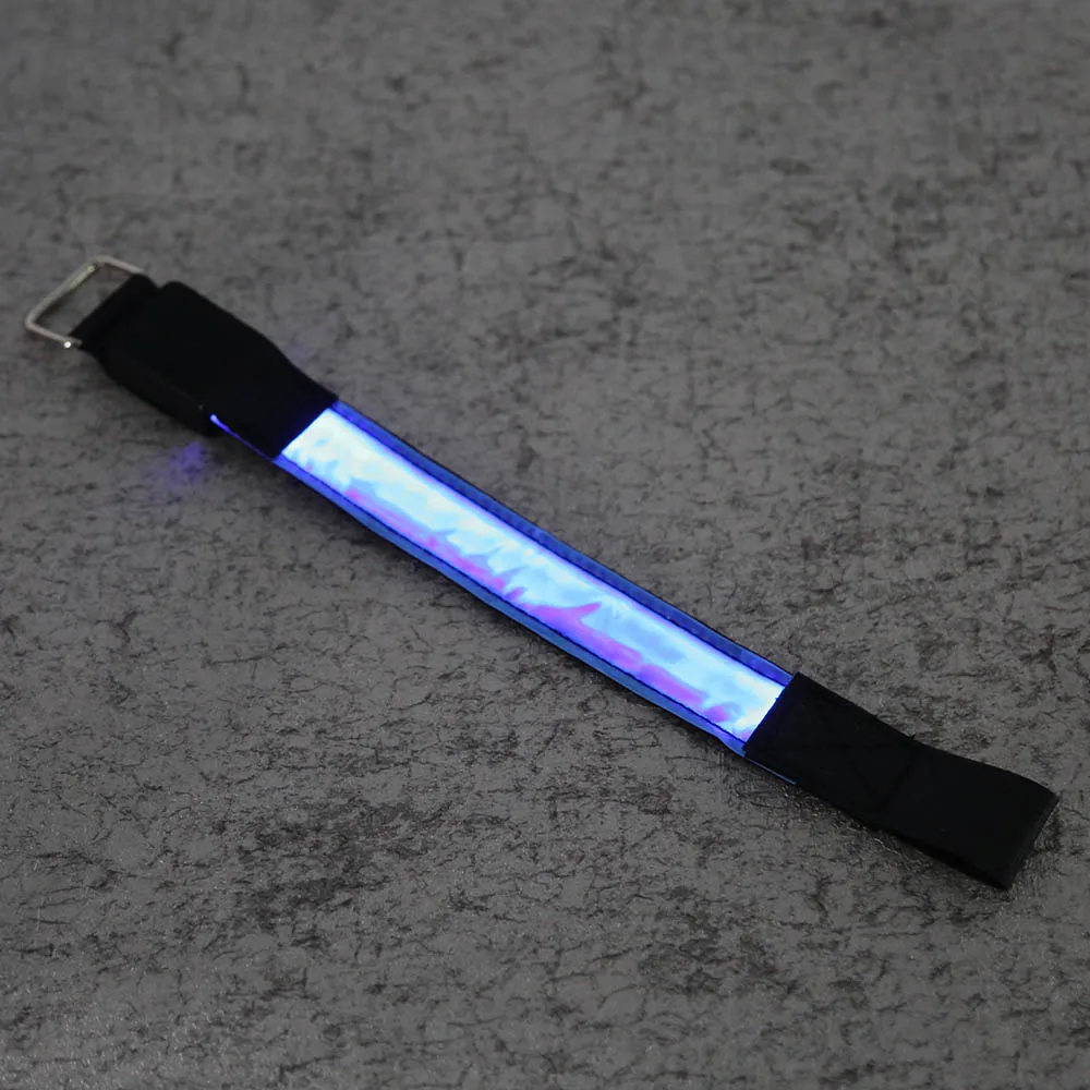 Perfect Riding Bike Bicycle Light Glowing Band Portable Wristband Outdoor Sports Night Running Light Safety Jogging Led Arm Leg Warning 8
