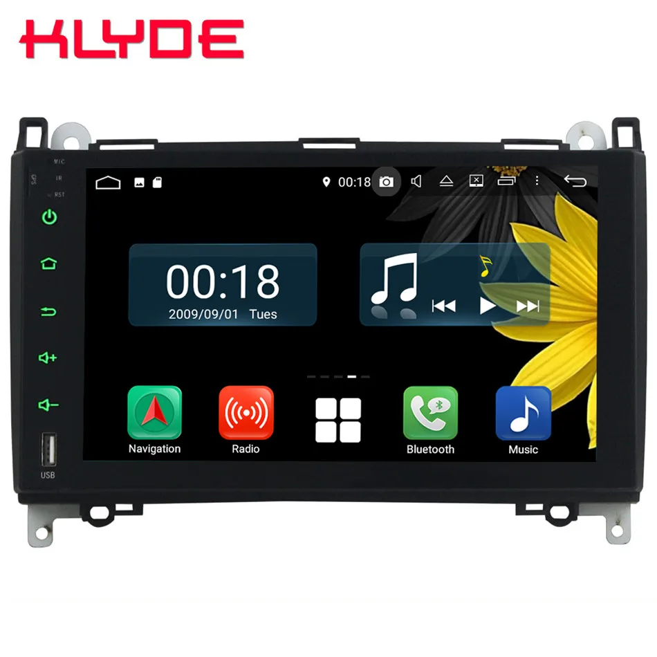 Discount 9" Octa Core 4G Android 8.1 4GB RAM 64GB ROM Car DVD Player Radio For Mercedes-Benz Viano Vito W639 Sprinter W906 W209 W311 W315 0