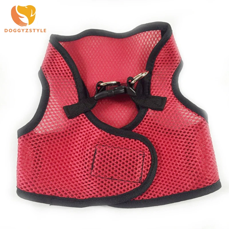 5 Colors Dog Harness Breathable Mesh Pet Chest Strap Vest Puppy Cat
