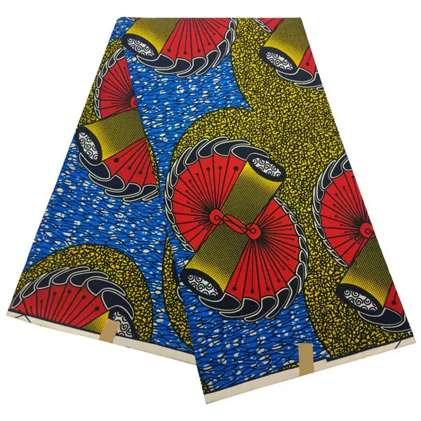 Африканская ткань хлопок Анкара ткань африканская ткань с принтом чистые свадебные платья африканская восковая ткань - Цвет: HS550616A20