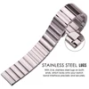 High Quality Stainless Steel Watchbands Bracelet 16mm 18mm 20mm 22mm Silver Black Metal Watch Band Strap Fit For Huawei Gear S3 ► Photo 2/6