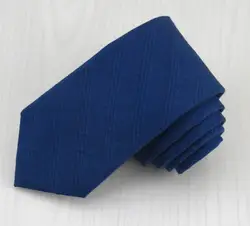 Han edition мужской тонкий темно-синий тощий хлопковый галстук мелкая сеточка модный красивый мужской галстук 6 см