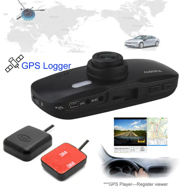 VIOFO Автомобильный видеорегистратор G1W S HD 1080P супер конденсатор Novatek 96650 IMX323 gps