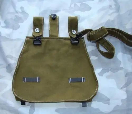 

WWII WW2 German Army Bread Bag With Shoulder Strap