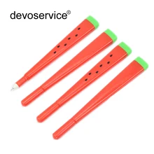 2 шт./лот арбуз гелевая ручка фрукты 0,5 мм черные гелевые ручки для школы офисные пластиковые материалы для школы принадлежности