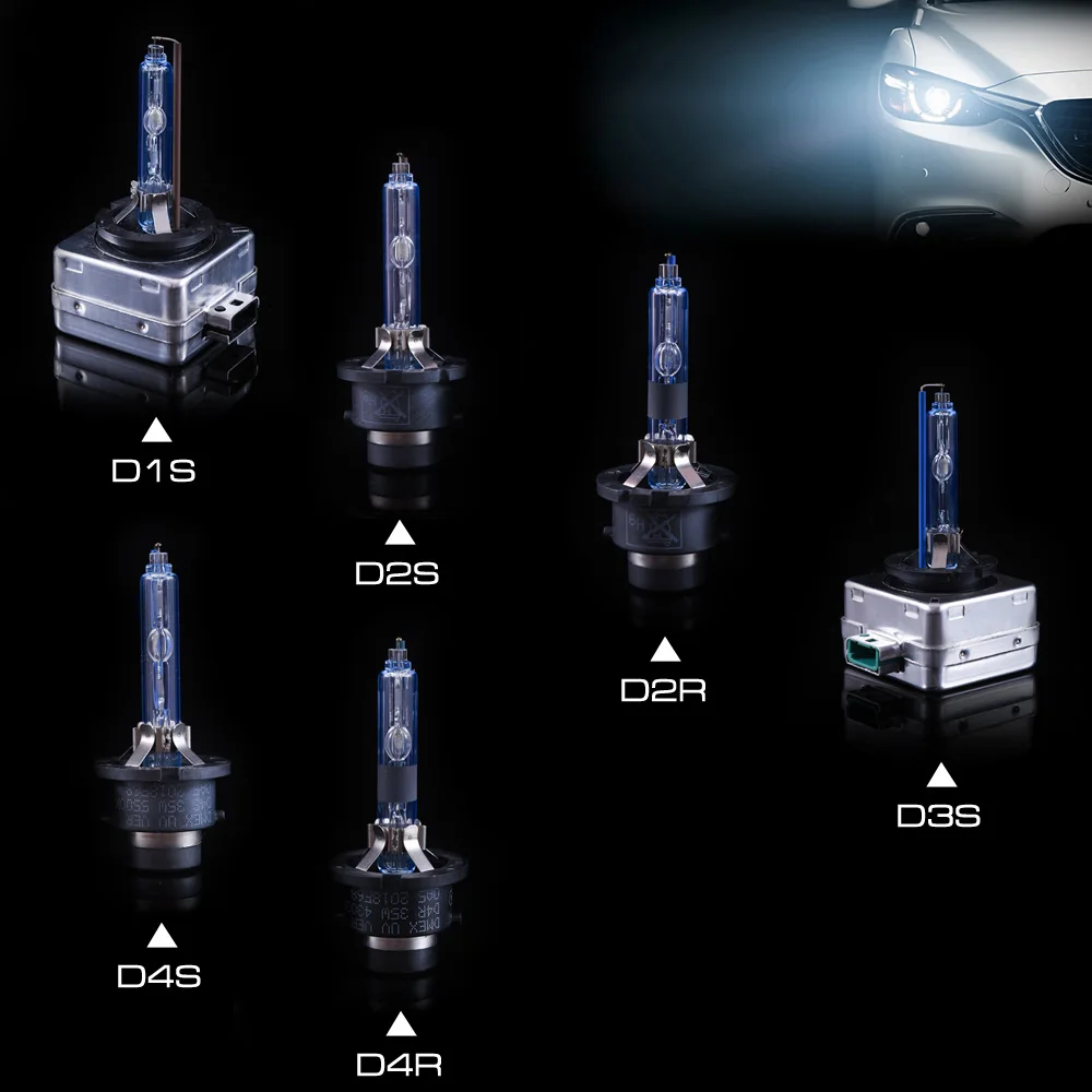 DMEX 1 пара OEM Обычная 35 Вт D2R ксеноновая HID лампа 4300K 4500K 5000K 5500K 6000K 8000K HID ксеноновая лампа для автомобильных фар