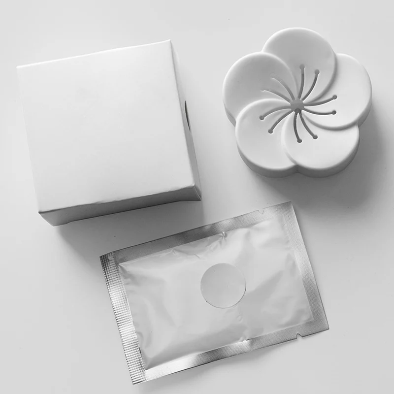 Коробка для очистки туалета автомобиля в форме цветка, коробка для очистки воздуха, устранение запаха, освежитель запаха, коробка для ароматерапии, бытовой дезодорант