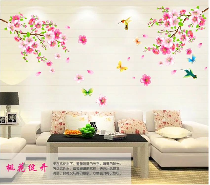 Wall Stickers Xxl Owls Tree Bird Butterfly Wall Tattoo Wall Art Decal Home Deco Birds Bedroom Decor Decals Stickers Vinyl Art Home Garden
