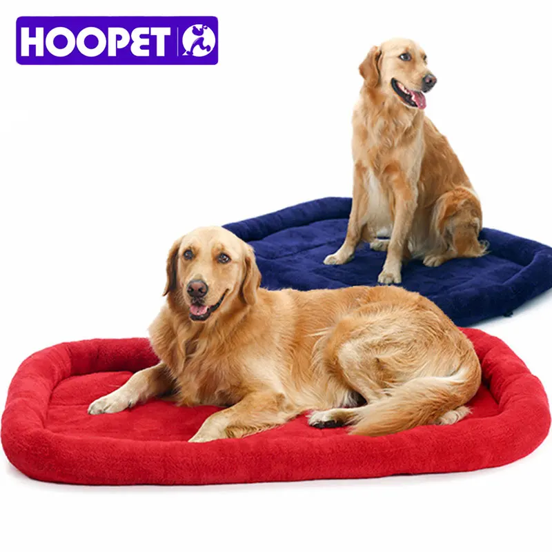 HOOPET Large Dog Bed Big Size Pet Cushion Warm Sleeping Bed Golden Retriever Cage Mat Pet House Mat L Retail And Wholesale