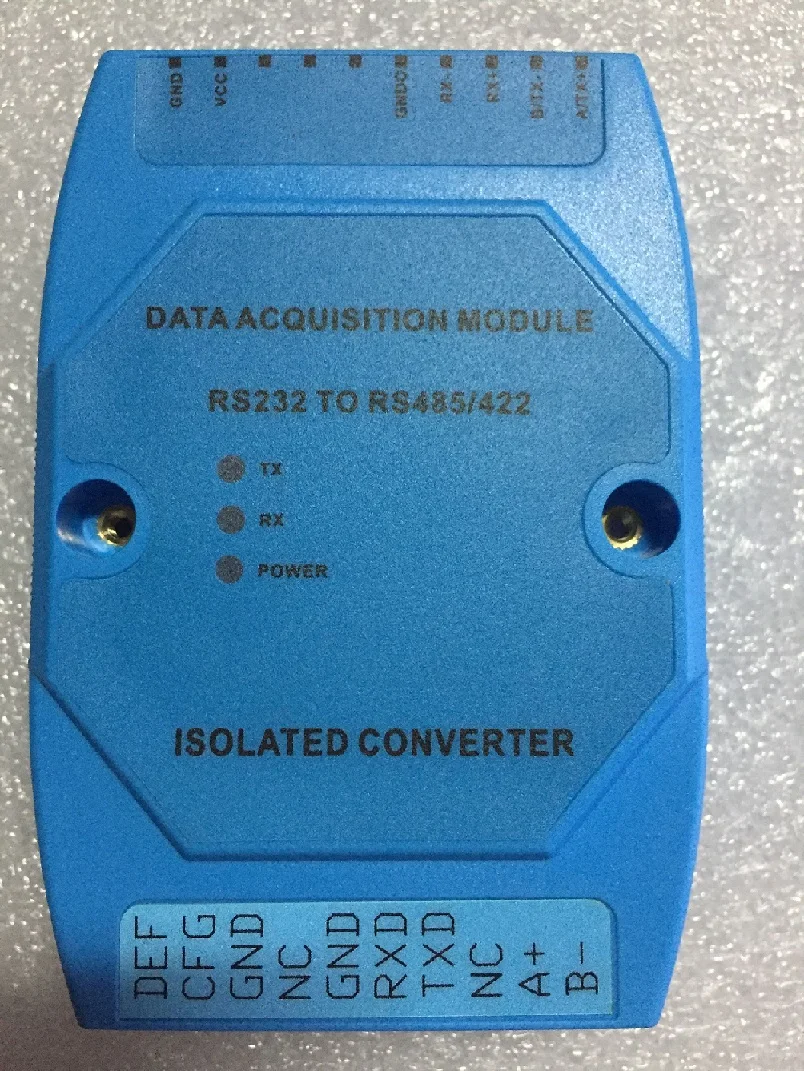 Baud Rate Converter RS232/485 to RS485/422 Photoelectric Isolation Signal Amplifier Repeaters Baud Rate Converter RS232/485 to RS485/422 Photoelectric Isolation Signal Amplifier Repeaters