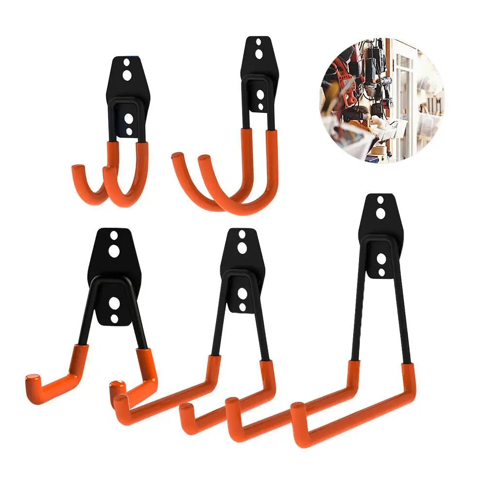 Wall Mount Garage Bike Hanger Hook Heavy Duty Metal Hooks For