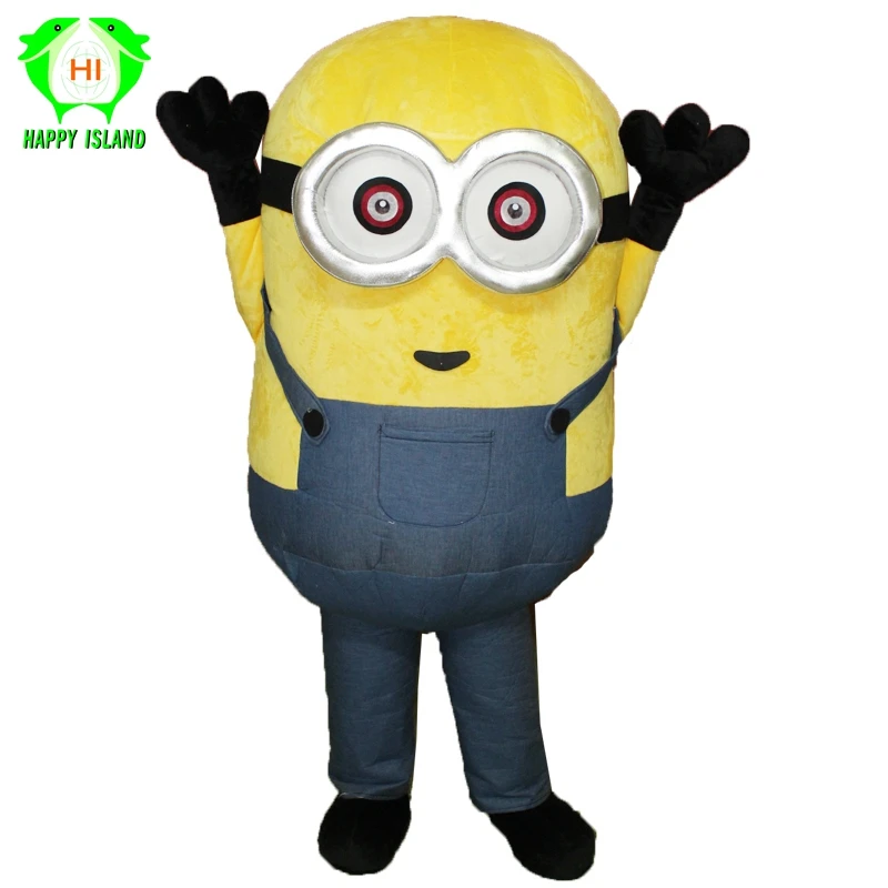 

Adult Yellow Minion Inflatable Mascot Costumes Halloween Christmas Party Costume Anime Cartoon Cosplay Costume