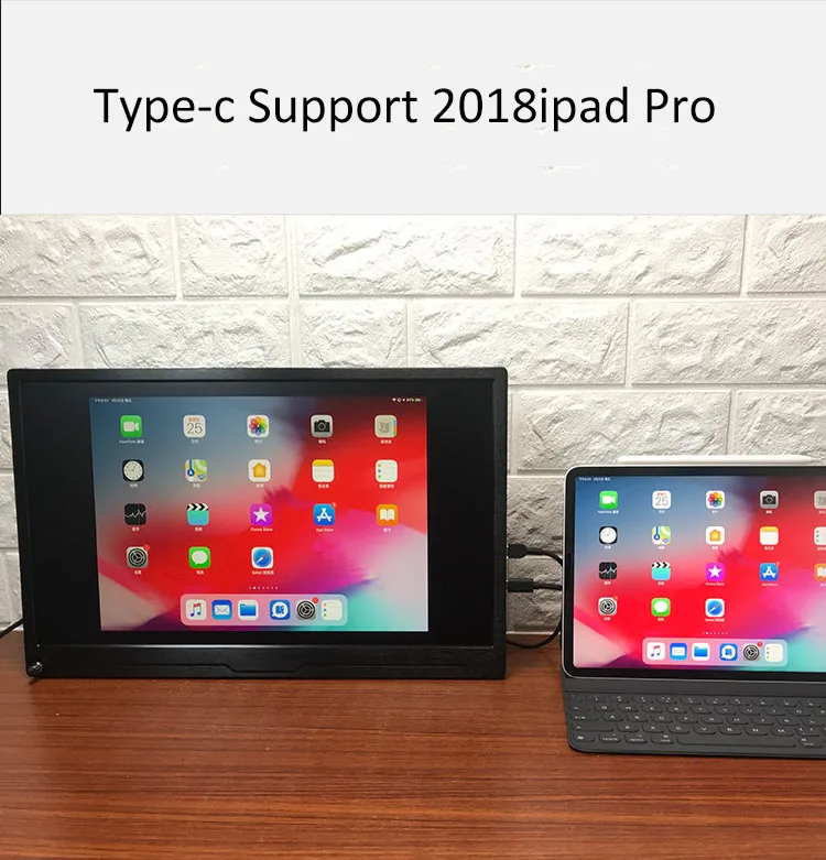 Портативный Экран 17 3 дюйма IPS Type C 1080P для Switch PS4 Pro Xbox 60 Гц HDMI HDR монитор ПК ноутбука