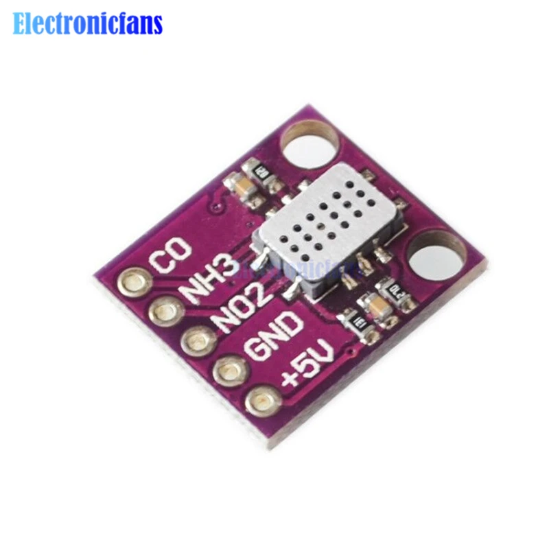 1 шт. MICS-6814 детектор качества газа и воздуха Угарный газ CO VOC NO2 NH3 Азот кислородный газовый датчик Модуль