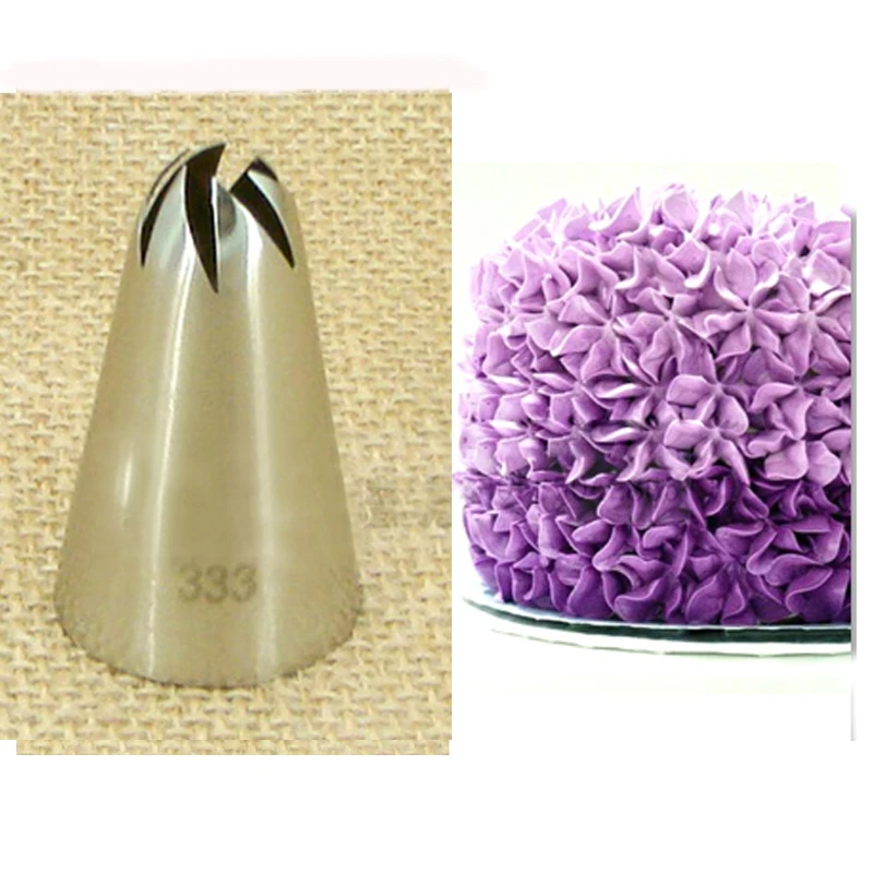 #333 Large Size Cake Decorating Tips Baking Pastry Nozzles ...