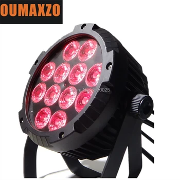 

12x18w 6in1 par led 64 Light rgbwa uv waterproof DMX512 Outdoor led slim par,12PCS 6IN1 RGBW+UV led outdoor lights,led par light