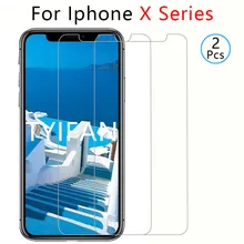 2 шт закаленное стекло для Apple iphone x s r xs max xr Защитное стекло для экрана на iphone x iphone xs iphone xr xsmax tremp