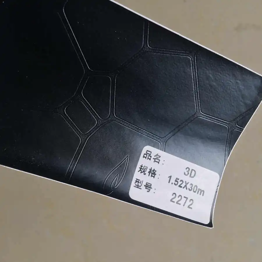 3d EMBOSSED vinyl car wrapping film union covering (10)