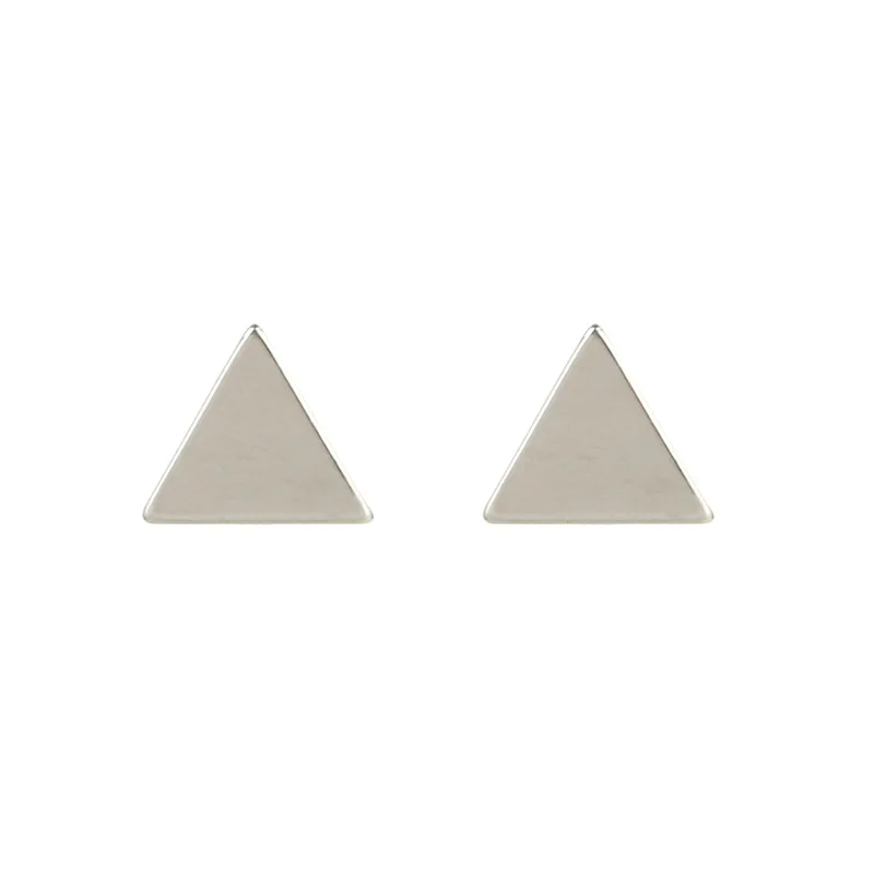 Женские Геометрические серьги гвоздики 3 цвета|triangle stud earrings|stud earringsstud earrings for women |